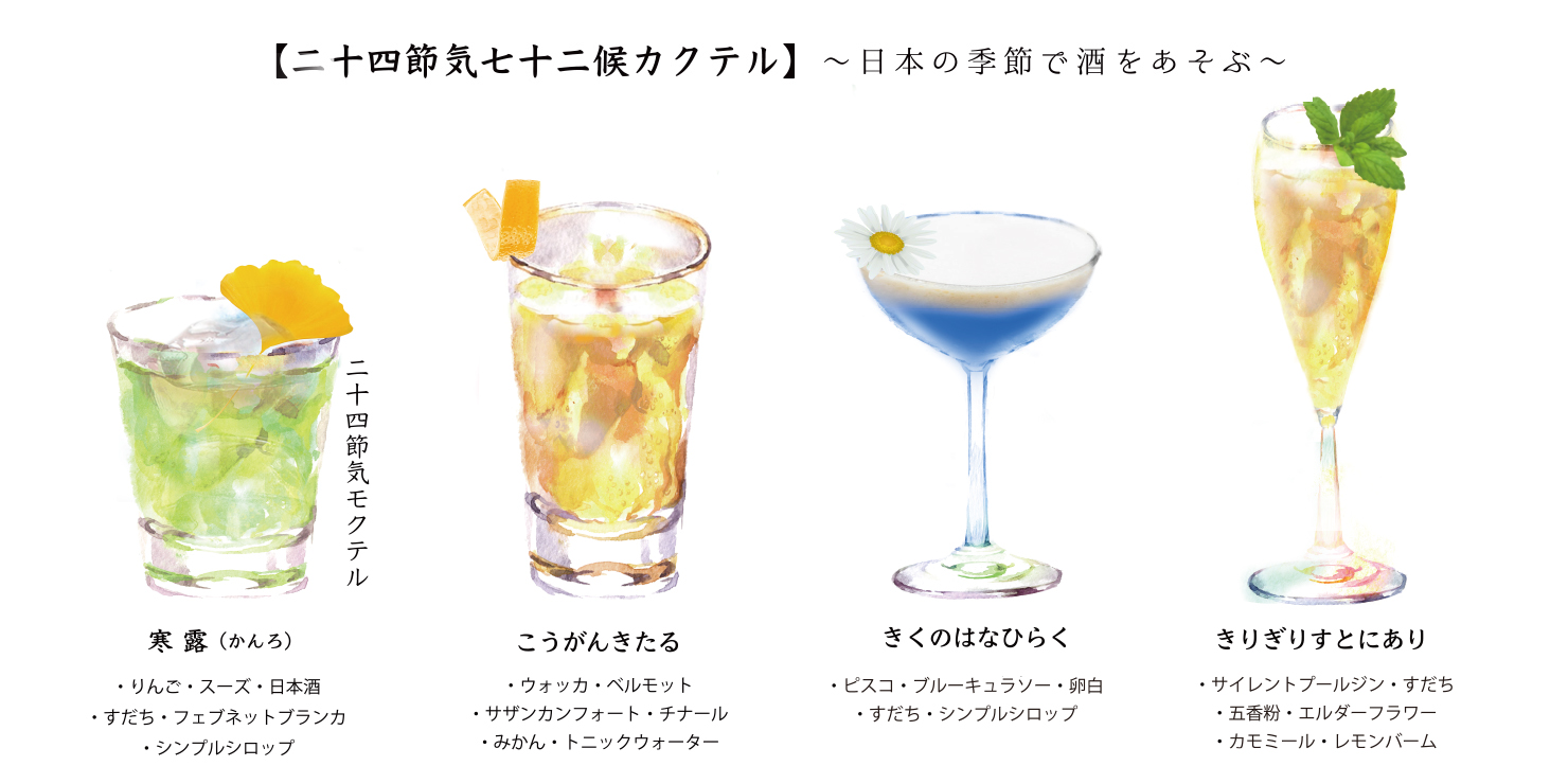 “二十四節気カクテル