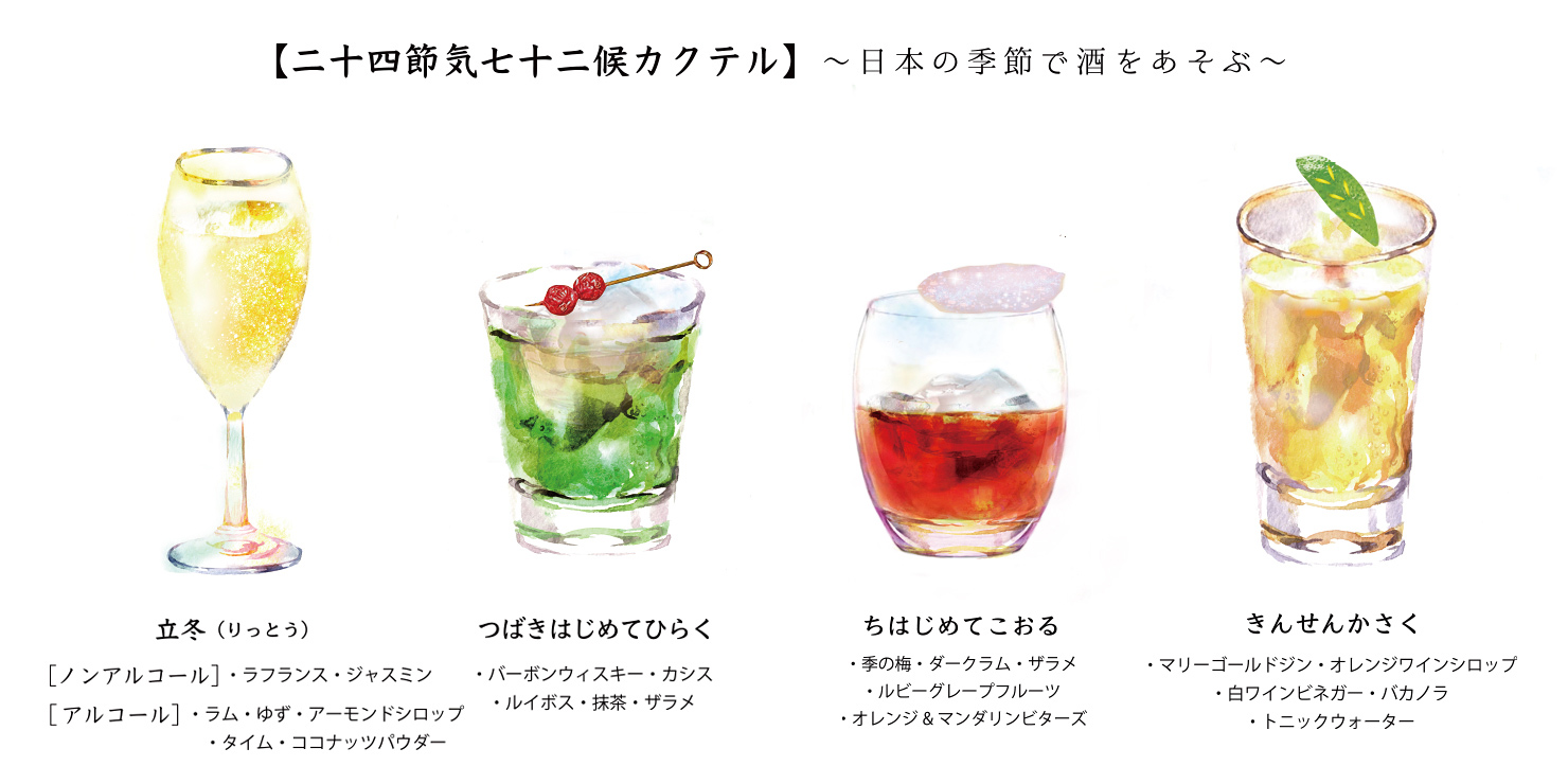 “二十四節気カクテル