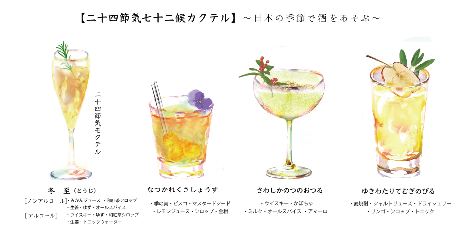 “二十四節気カクテル