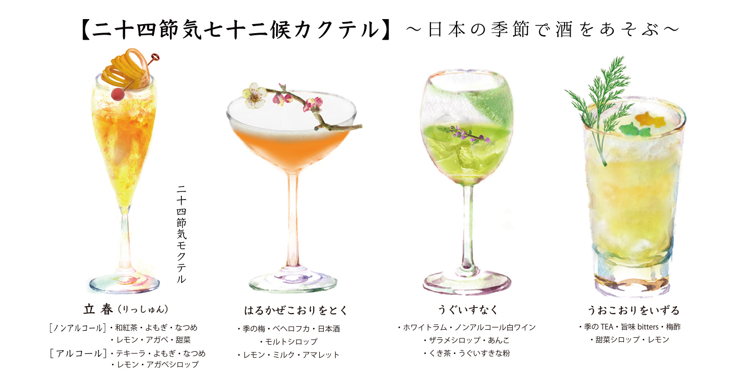 “二十四節気カクテル