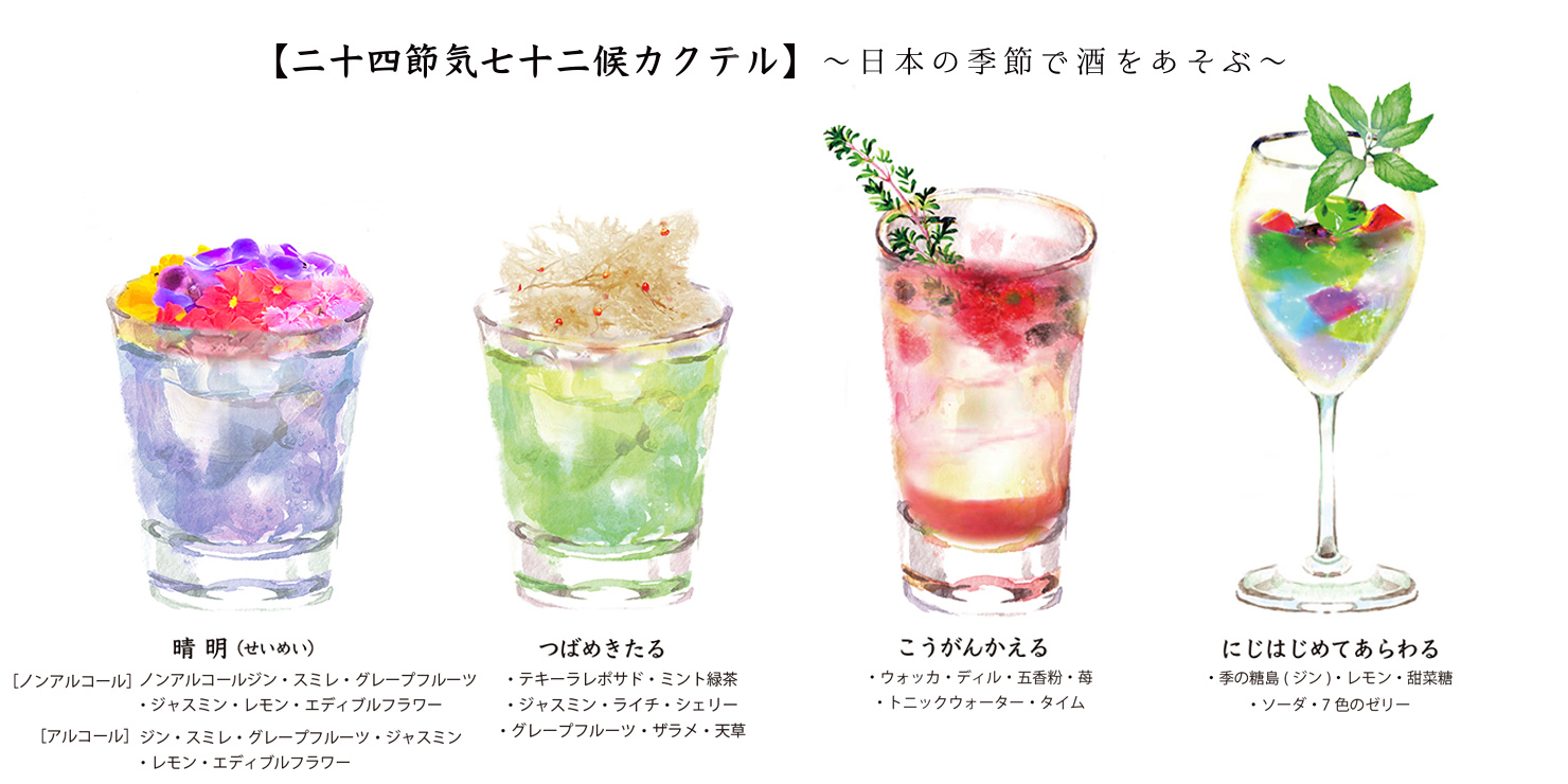 “二十四節気カクテル