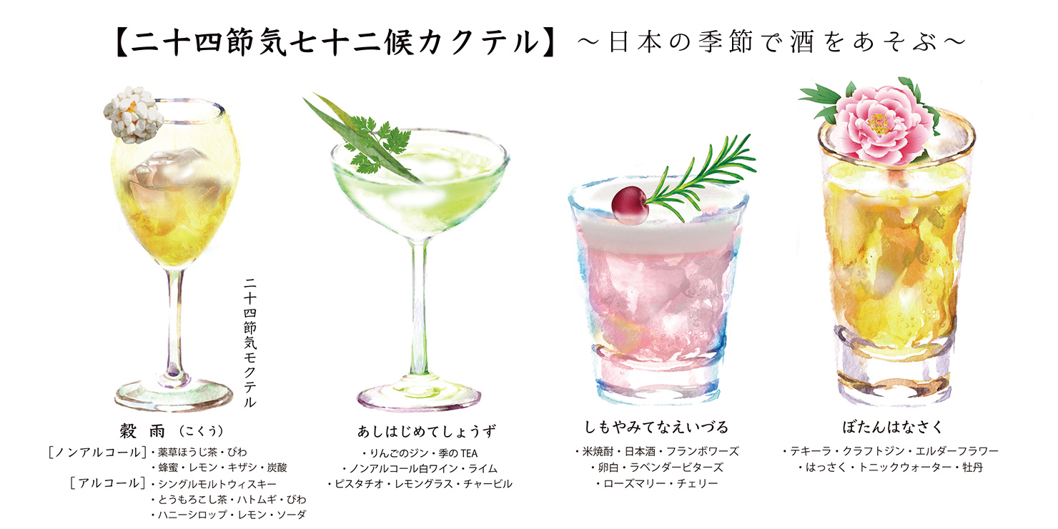 “二十四節気カクテル