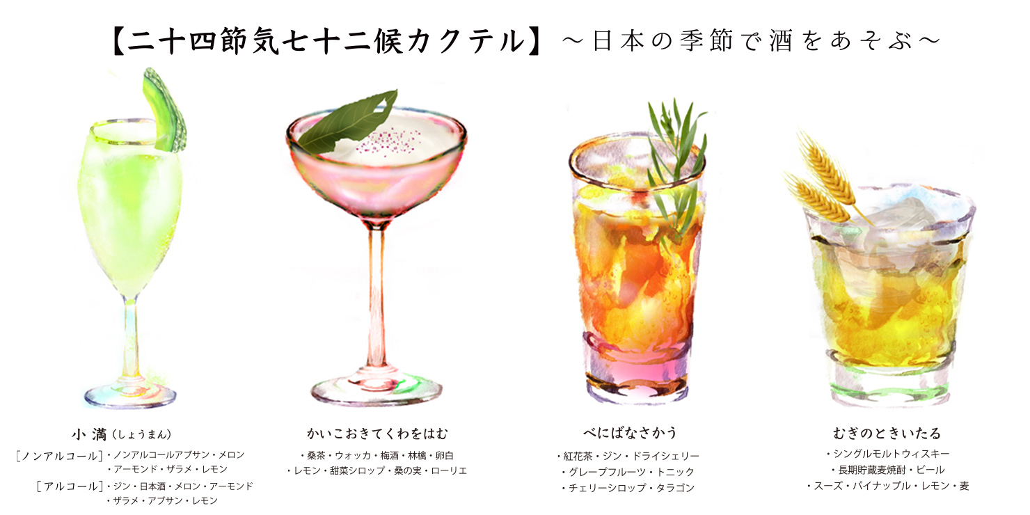 “二十四節気カクテル