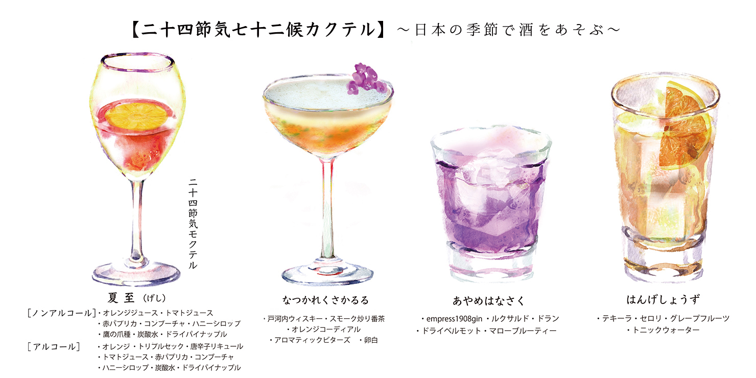 “二十四節気カクテル